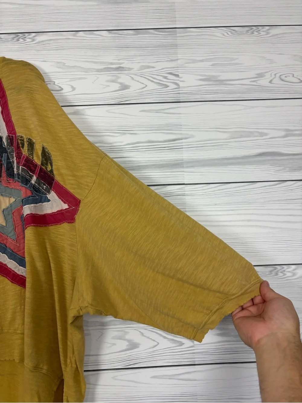 Magnolia Pearl marigold moon top boho one size